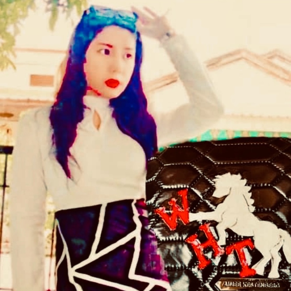 # 0590+ Japanese Floral Kimono Robe with Floral Red Heart Dot Dress Set. - Picture 9 of 9